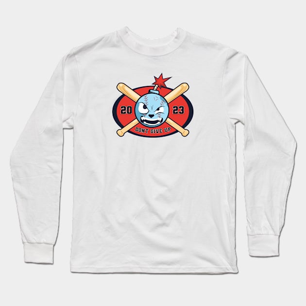 BASE BALL BOMB Long Sleeve T-Shirt by SlaughterSlash